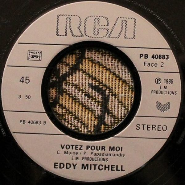 Eddy Mitchell ‎– Manque De Toi 7"