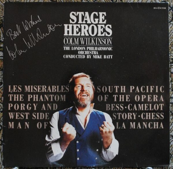 Colm Wilkinson - Stage Heroes (Autograph)