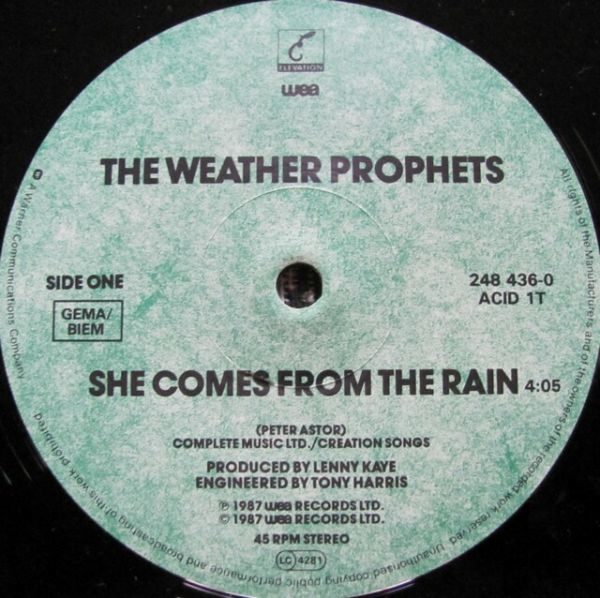 Weather Prophets - She Comes From The Rain