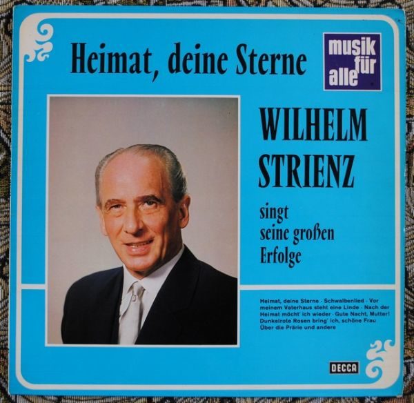 Wilhelm Strienz ‎– Singt Grossen Erfolge