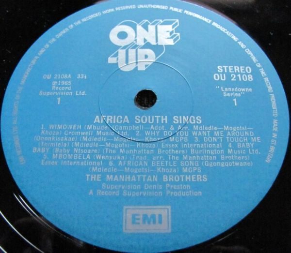 Manhattan Brothers - Africa South Sings