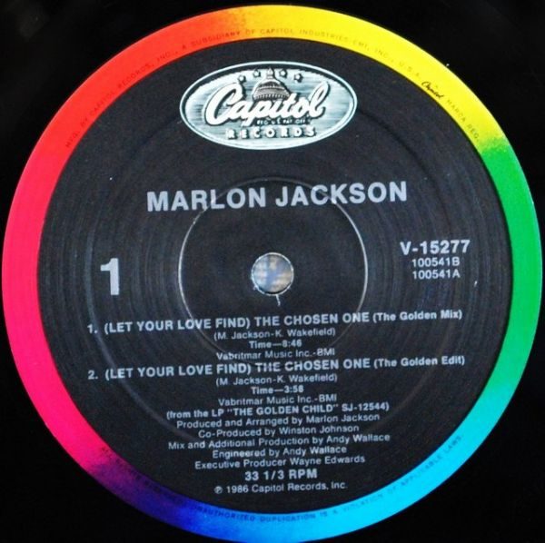 Marlon Jackson - (Let Your Love Find) The Chosen One