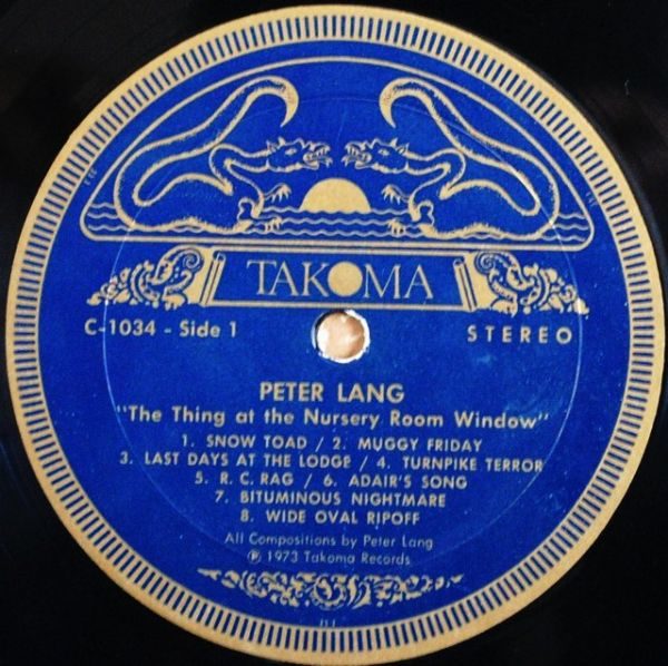 Peter Lang ‎– The Thing At The Nursery Room Window