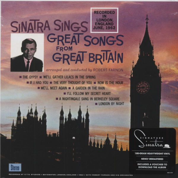 Frank Sinatra ‎– Sinatra Sings Great Songs From Great Britain