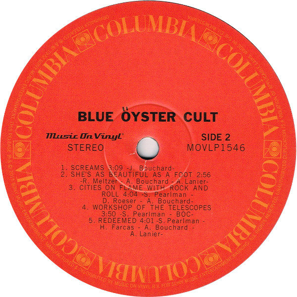 Blue Öyster Cult ‎– Blue Öyster Cult