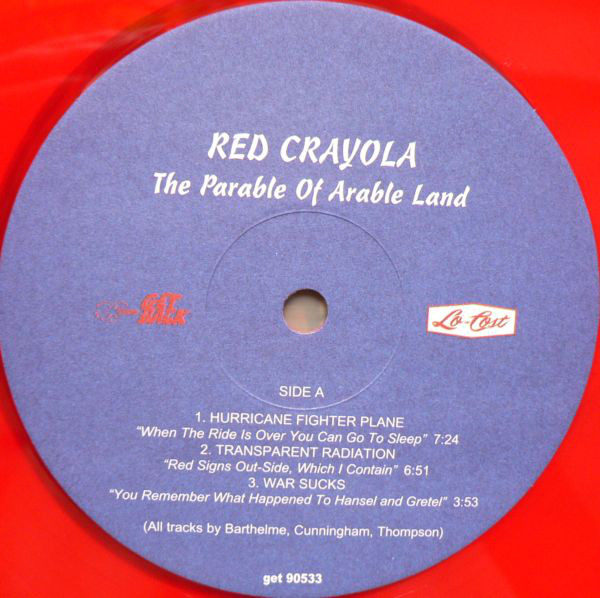 The Red Crayola With The Familiar Ugly ‎– The Parable Of Arable Land