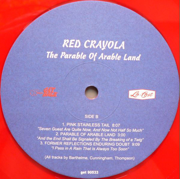 The Red Crayola With The Familiar Ugly ‎– The Parable Of Arable Land