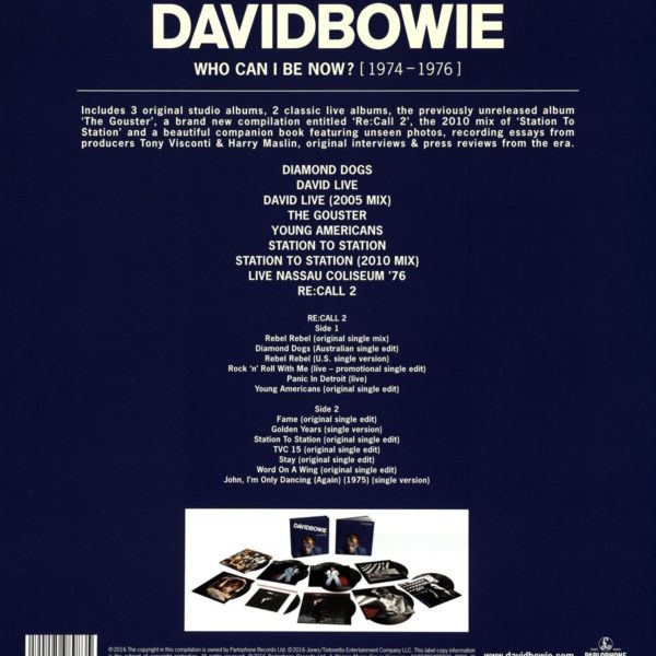 David Bowie ‎– Who Can I Be Now? [1974-1976] ( 13 LP, Box )