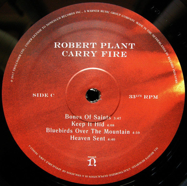 Robert Plant ‎– Carry Fire
