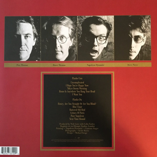 Elvis Costello And The Attractions ‎– Blood & Chocolate ( 180g )