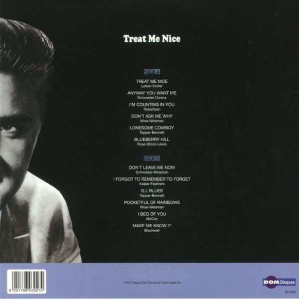 Elvis Presley ‎– Treat Me Nice ( 180g )