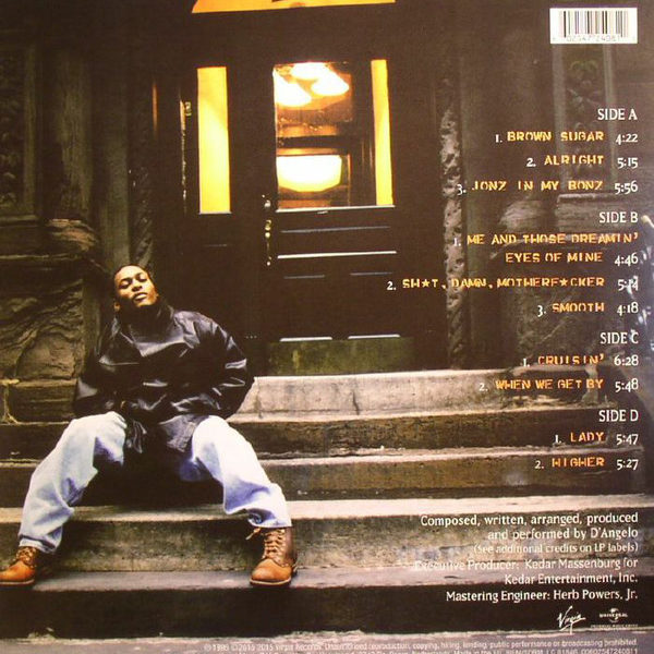 D'Angelo ‎– Brown Sugar ( 2 LP, 180g )