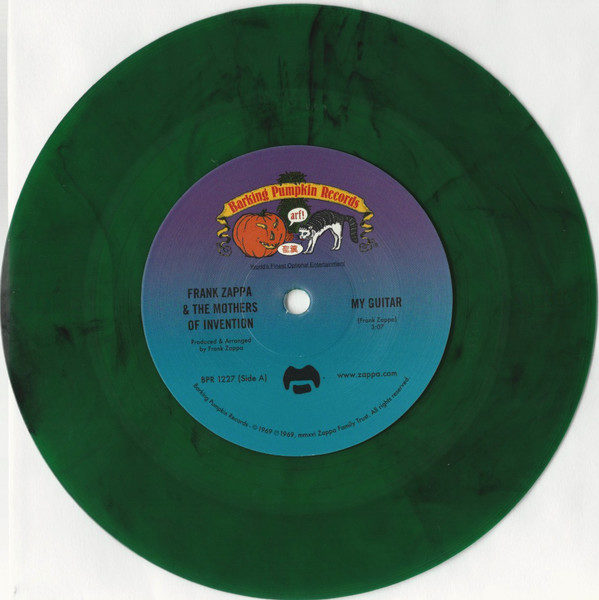 Frank Zappa & Mothers Of Invention ‎– My Guitar / Dog Breath ( 7", Color Vinyl )