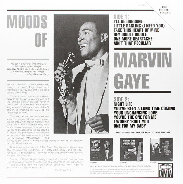 Marvin Gaye ‎– Moods Of Marvin Gaye