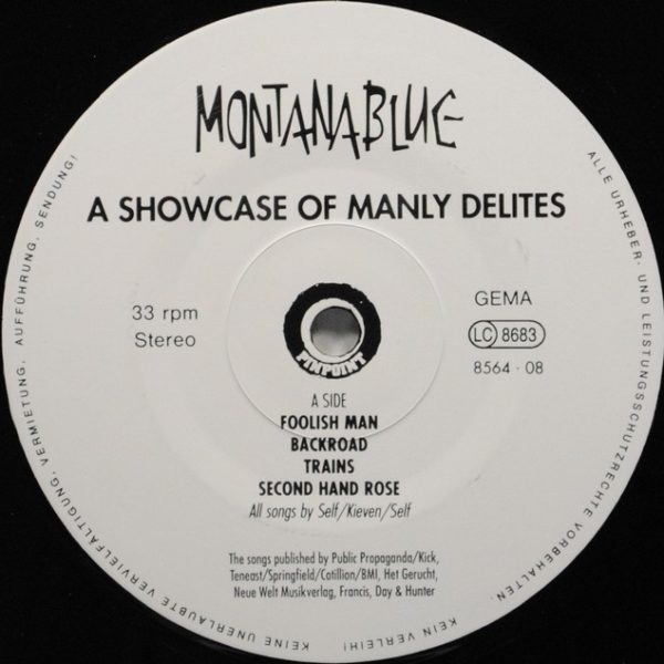 Montanablue ‎– A Showcase Of Manly Delites