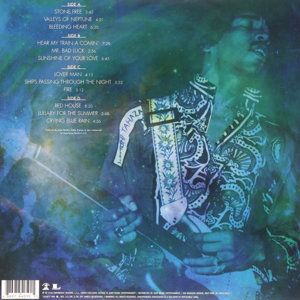 Jimi Hendrix ‎– Valleys Of Neptune ( 2 LP, 180g )