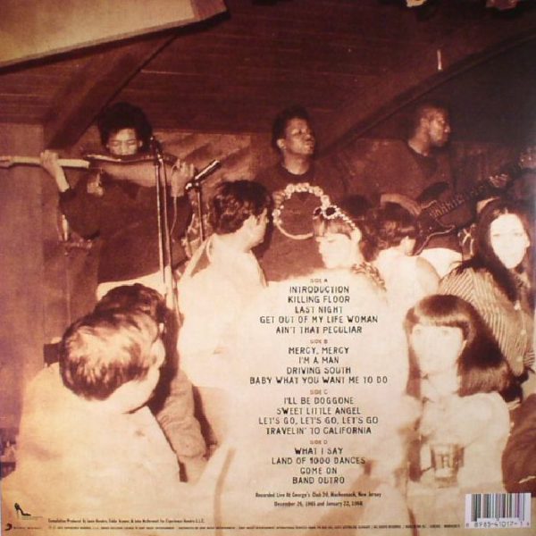 Curtis Knight Feat. Jimi Hendrix ‎– Live At George's Club 20 ( 2 LP )