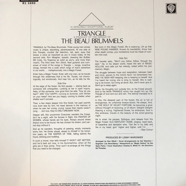 Beau Brummels ‎– Triangle
