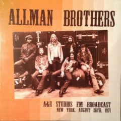 Allman Brothers Band ‎– A&R Studios FM Broadcast. New York, August 26th, 1971