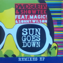 David Guetta & Showtek Feat. MAGIC! & Sonny Wilson ‎– Sun Goes Down