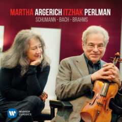 Martha Argerich, Itzhak Perlman ‎– Schumann, Bach, Brahms