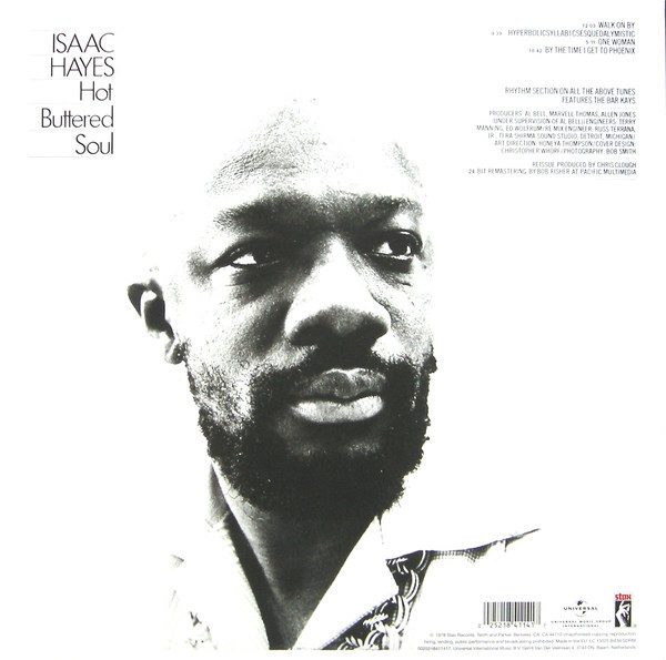 Isaac Hayes ‎– Hot Buttered Soul ( 180g )