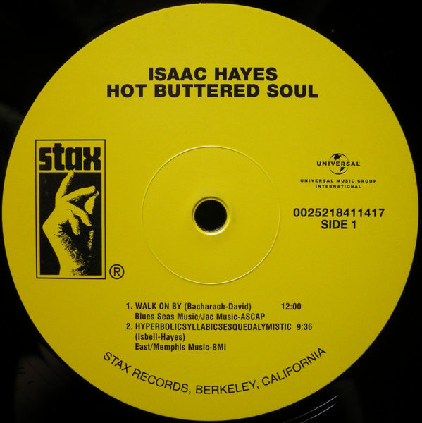 Isaac Hayes ‎– Hot Buttered Soul ( 180g )