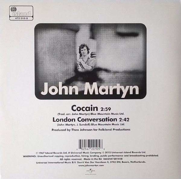 John Martyn ‎– Cocain / London Conversation ( 7" )