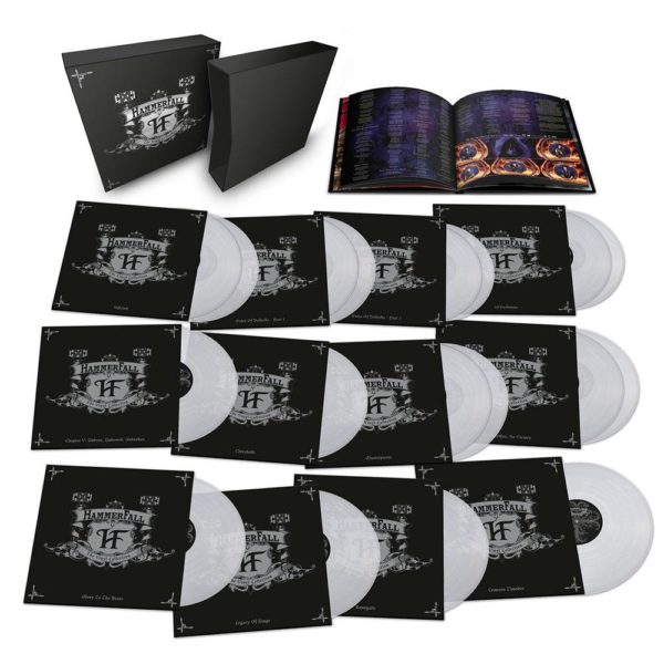 HammerFall ‎– The Vinyl Collection (18 LP, White Vinyl)