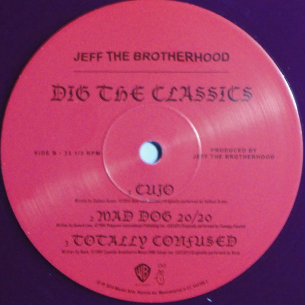 Jeff The Brotherhood ‎– Dig The Classics ( Color Vinyl )