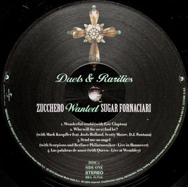 Zucchero Sugar Fornaciari ‎– Wanted - Duets & Rarities