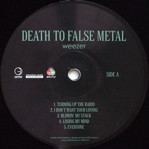 Weezer ‎– Death To False Metal