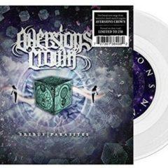 Aversions Crown - Erebus/Parasites (7 inch Vinyl) Clear Vinyl