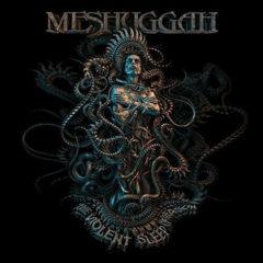 Meshuggah - The Violent Sleep Of Reason Grey/Black Splatter  Black