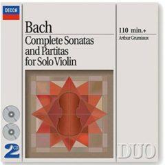 Bach, Arthur Grumiaux ‎– Complete Sonatas And Partitas For Solo Violin