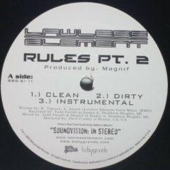 Lawless Element - Rules 2 / Love