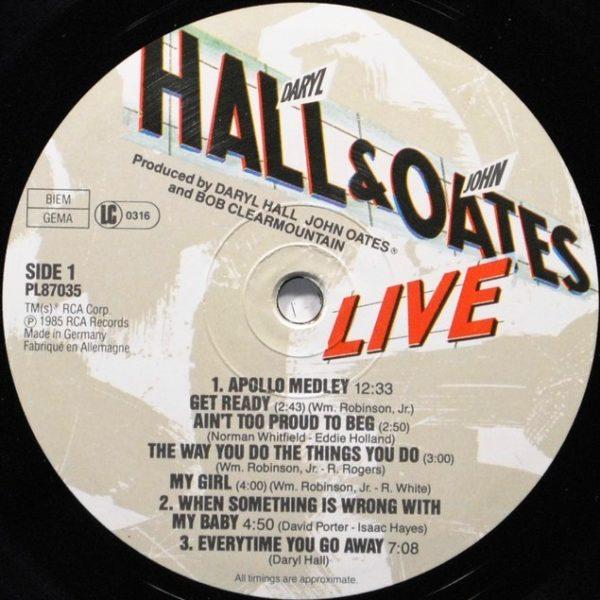 Daryl Hall & John Oates With David Ruffin & Eddie Kendrick - Live At The Apollo