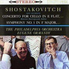 Ormandy - Shostakovich - Concerto For Cello In E Flat  180 Gram