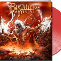 Brothers Of Metal - Prophecy Of Ragnarok ( Clear Red Vinyl)