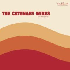 Catenary Wires - Red Red Skies  10, Clear Vinyl,  Digital