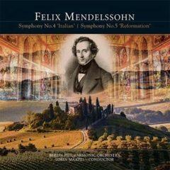 Felix Mendelssohn - Symphony No. 4 Italian / Symphony No. 5 Reformatio [New Viny