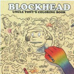 Blockhead - Uncle Tony's Coloring Book  Blue, Red