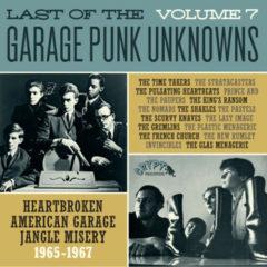 Various Artists - Last of the Garage Punk Unknowns 7  Gatefold LP