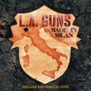 L.A. Guns - Made In Milan  Black,   180
