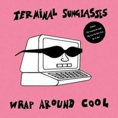 Terminal Sunglasses - Wrap Around Cool  Colored Vinyl, Pink