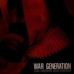 War Generation - Start Somewhere  Colored Vinyl