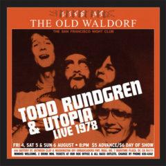 Todd Rundgren & Utop - Live At The Old Waldorf  Gold