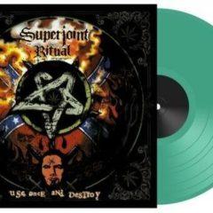 Superjoint Ritual - Use Once & Destroy  Colored Vinyl, Green, 140 Gra