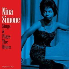 Nina Simone - Sings & Plays The Blues Blue, Colored Vinyl, 180 Gram,