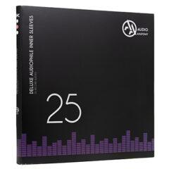 Конверты внутренние «DELUXE» 12″ для виниловых пластинок (черные, 25 штук)